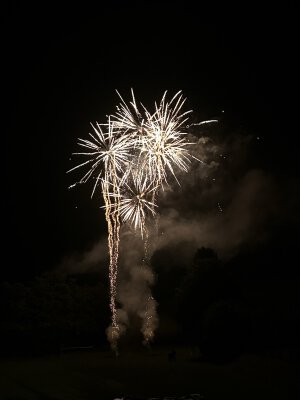 Feuerwerk zum Sommernachtsfest 2023 in Schwabach - 